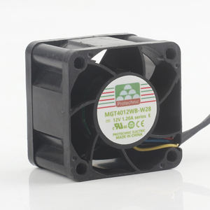 Nouveau ventilateur de refroidissement Protechnic 24V 48V DC 12V 1.20A AC EC 4028 40X40X28MM 4CM à haut débit d'air pour boîtier d'alimentation Serios E MGT4012WB-W28 - Product Image 1