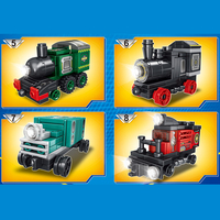 Camion transformable 8 en 1, modèle de jouet en plastique, figurine d'action, robot, voiture, train Thomas, bus, blocs de construction, cadeau pour les enfants garçons