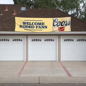 Bannière de banquet de bière 2x8 pieds, bannière de bière stylée avec œillets en laiton, pliable, pour la décoration de dortoir universitaire, les fêtes en extérieur et comme cadeau - Product Image 3