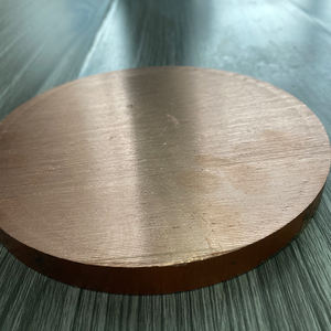 <span class=keywords><strong>Disque</strong></span> de tôle ronde en cuivre personnalisé <span class=keywords><strong>Disque</strong></span> de <span class=keywords><strong>plaquette</strong></span> en laiton cuivré 0.5mm 0.8mm 1mm 1.5mm pour l'industrie Plaque de cuivre Matière première - Product Image 2
