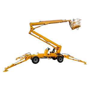 Trailer-mount lipat Boom Lift Spider Lift 16m 18m 20m artikulasi Boom Lift - Product Image 4