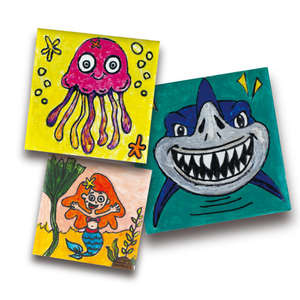 Peintures céramiques colorées en gros, jouets DIY, art de la tuile magnétique, peinture acrylique de haute qualité 5 ml - Product Image 5