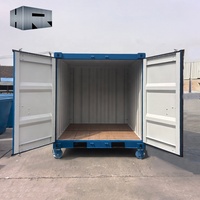 Conteneur de transport personnalisé de 5, 6, 7, 8, 9 ou 10 pieds, unité de stockage portable en acier pour outils et équipements