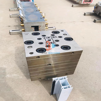 Profil de fenêtre de PVC d'UPVC faisant la machine/chaîne de production machine d'extrusion