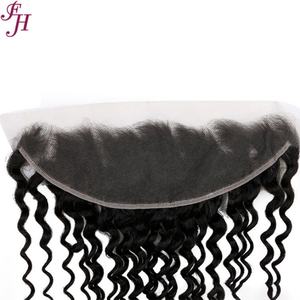 FH Closure en dentelle 13x4, Extensions de cheveux humains blonds naturels 613, Cheveux humains brésiliens 100% non traités, Closure frontale - Product Image 2