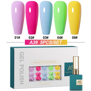 Vernis à ongles gel LED néon <span class=keywords><strong>rose</strong></span> à base d'eau, couleur estivale, avec logo personnalisé, fournitures pour ongles en marque privée - Product Image 2