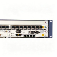 C320 16 PON Port GPON OLT dengan 1 Set Kartu Bisnis 16 PON Port dan 16 pcs C++ GPON SFP