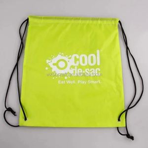 Mochilas con Cordón Plegables Negras de Alta Calidad, Precio de Fábrica, Personalizadas ODM OEM, Venta al Por Mayor - Product Image 5
