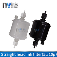 Filtre à encre pour Liyu Myjet JHF DGI imprimante à solvant humain pièces d'imprimante à jet d'encre 5 microns Capsule solvant grand filtre à encre UV