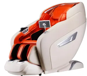 2021 Voice AI Negative Ion 3D Optional Electric Zero Gravity Shiatsu Kneading Full Body Foot Head Massage Chair