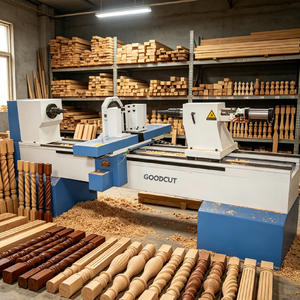 Máquina de carpintería <span class=keywords><strong>para</strong></span> <span class=keywords><strong>madera</strong></span> cilíndrica, 1530 Cnc, alta calidad, venta de fábrica - Product Image 1
