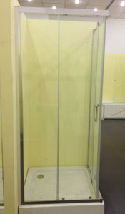 Panneaux muraux de <span class=keywords><strong>douche</strong></span> en verre trempé design moderne 6mm 8mm Cadre en acier inoxydable <span class=keywords><strong>Porte</strong></span> coulissante en laiton Style ouvert pour hôtels - Product Image 6