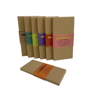 Boîte à chocolat personnalisée en kraft recyclé écologique, boîtes cadeaux en papier personnalisées pour l'expédition - Product Image 2
