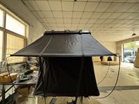 Tente de toit rigide en alliage d'aluminium pour voiture, tente de toit 420D Oxford imperméable PU3000mm, installation rapide, 4 saisons, pour SUV et pick-up