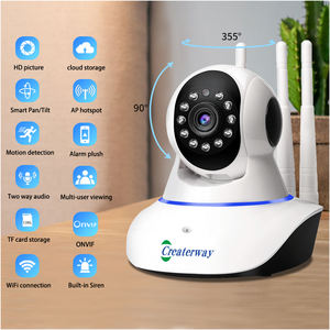 Cámara IP Domo clásica de 3MP para interiores, aplicación V380, WiFi, P2P, detección de movimiento inalámbrica, gran angular, micrófono incorporado, Audio bidireccional nocturno - Product Image 2