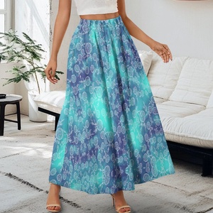 <strong>Aztec</strong> Printed Long <strong>Skirts</strong> for Women Jupes Longues Pour Femmes Maxi <strong>Skirt</strong> - Product Image 6