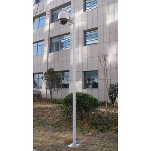Poste de monitorización de acero inoxidable para exteriores, soporte para instalación de cámaras de seguridad - Product Image 4