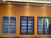 Chine prix d'usine porte en verre walk-in refroidisseur affichage chambre froide pour la boisson