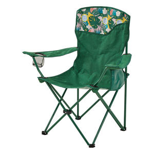 Silla Plegable para Exteriores con Marco de Aluminio Verde Oscuro, para Jardín, Camping y Picnic - Product Image 1