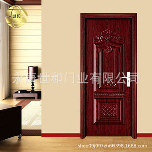 ประตูภายในคอมโพสิต MDF ดีไซน์ทันสมัย กันเสียง เหมาะสำหรับห้องเรียน ห้องนอน - Product Image 4