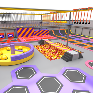 Aoleao - Solución Personalizada de Parque Infantil Interior de Gran Escala (1300 m²) y Múltiples Instalaciones para Espacios Comerciales, Certificado CE TUV - Product Image 2