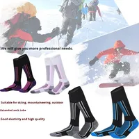 Chaussettes d'équitation professionnelles personnalisées pour femmes et hommes, absorbant la transpiration, hautes jusqu'au genou, pour l'équitation, le ski et la randonnée