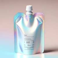 Pochettes souples personnalisées de 250 ml avec bec verseur, en aluminium et plastique, pour jus de pastèque