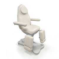Lit de beauté électrique à 5 moteurs, à jambes séparées, réglable, fauteuil de salon de beauté, équipement professionnel de spa facial