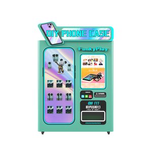 Máquina automática de fundas de teléfono DIY para centro comercial, máquina expendedora de impresión de fundas de teléfono de silicona para todas las marcas de teléfonos - Product Image 2