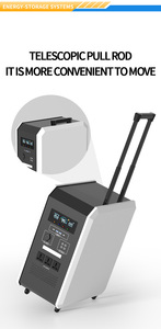 Almacenamiento de energía solar Fuente de alimentación Acampar al aire libre RV Pesca Viajes Generador Inalámbrico 2kw Estación de energía solar <span class=keywords><strong>port</strong></span>átil - Product Image 3