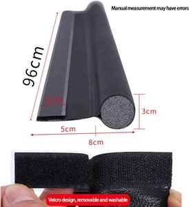 Un lato autoadesivo impermeabile sotto porta tiratore di tiraggio adatto per porte interne ed esterne - Product Image 4