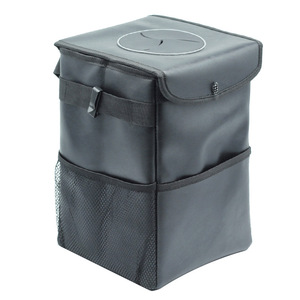 Car <b>Storage</b> Bag 12L Foldable Oxford Cloth <b>Seat</b> Back Organizer With Cup Holder For Car Interior Trunk Use - Product Image 5