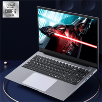 Ordinateur portable de bureau OEM Amazon Aliexpress, ordinateur portable de jeu, ordinateur portable personnalisé, I7 16 Go, argent, SSD, IPS, aluminium