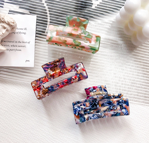 QianJin Essigsäure Mittelgroßes, elegantes und modisches Temperament kann mit der LOGO Brain Spoon Haars pange angepasst werden - Product Image 5