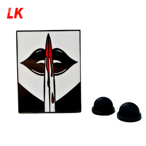 โลโก้ที่กําหนดเองชิ้นเดียว esmaltado personalizado สีย้อมเคลือบหล่อหมุดเจ็ดบาปใหญ่ในที่มืด - Product Image 5