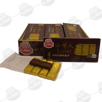 Barra de Chocolate Sólido al Por Mayor, Sabor Chocolate, Halal, Marrón, Mini Dulce Masticable, para el Día de San Valentín, MOQ 50ctns, Muestra Gratis, Slinna