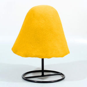 100% lana mujer cubo gorra Cloche capucha sombrerería artesanía sombrero Otoño Invierno Fancinators bloque cuerpo conos gorra - Product Image 6