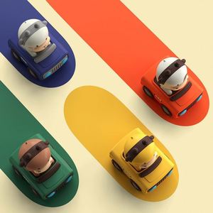 Cross-border Puzzle Cartoon Cute Fun Car Pressing Animal <b>Toy</b> Car Cute Fun Cartoon Inertia Friction Children's <b>Toy</b> Car - Product Image 3
