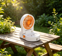Haut-parleur à manivelle avec ventilateur externe 10000MAH FM