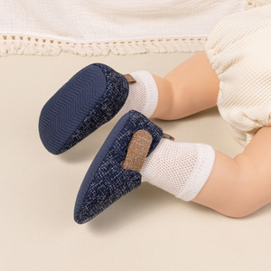Comodi mocassini per bambini con tessuto morbido e Sole antiscivolo per comodi <span class=keywords><strong>primi</strong></span> <span class=keywords><strong>passi</strong></span> <span class=keywords><strong>scarpe</strong></span> da passeggio per bambini - Product Image 4