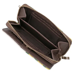 Bolso de mano tipo cartera hecho a mano y personalizado con cremallera, diseño de diseñador ecológico, adecuado para damas. - Product Image 3