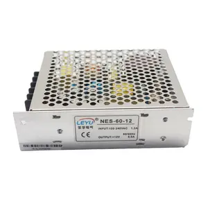 CE ROHS đầu ra duy nhất có thể điều chỉnh AC DC chuyển mạch cung cấp điện 12V 24V 48V 12A. 5A 2.5A với đèn LED