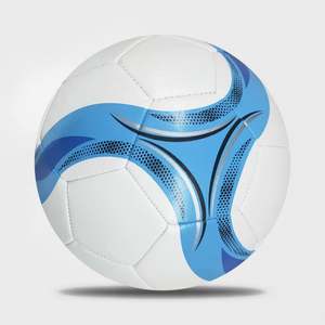 Ballons de football durables du fabricant, taille 5, en cuir PU, pour la plage, paire de marque, thermocollés, personnalisables - Product Image 6