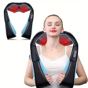 Nouveautés Masseur Shiatsu pour le cou et le dos Masseur électrique des tissus profonds Pétrissage du cou et des épaules pour soulager les douleurs musculaires - Product Image 3