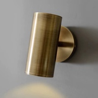 Applique murale LED moderne de luxe GU10 dorée pour salon et chambre à coucher