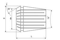 Porte-outil CNC à pince ER hydraulique de haute précision pour tour et fraiseuse