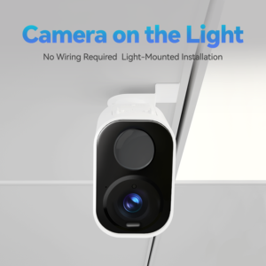Cámara YIMMET de Doble Alimentación para Montaje en Techo o Rejilla, Funciona con Energía de Luz con Respaldo de Batería, Notificaciones de la Aplicación - Product Image 1
