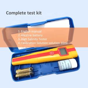 सोडियम हाइड्रॉक्साइड के लिए प्लैटिनम ब्लैक सेंसर के साथ उच्च एकाग्रता लवणता नमक स्तर का पता लगाने वाली पेन के लिए डिजिटल लवणता परीक्षक - Product Image 6