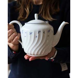 Juego de té completo de cerámica Richard Ginori Ancona de 6 piezas - Product Image 6
