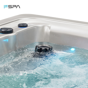 Spa de style moderne pour l'extérieur, vente en gros, spa carré en acrylique, jacuzzi, spa américain, baignoires à remous - Product Image 5